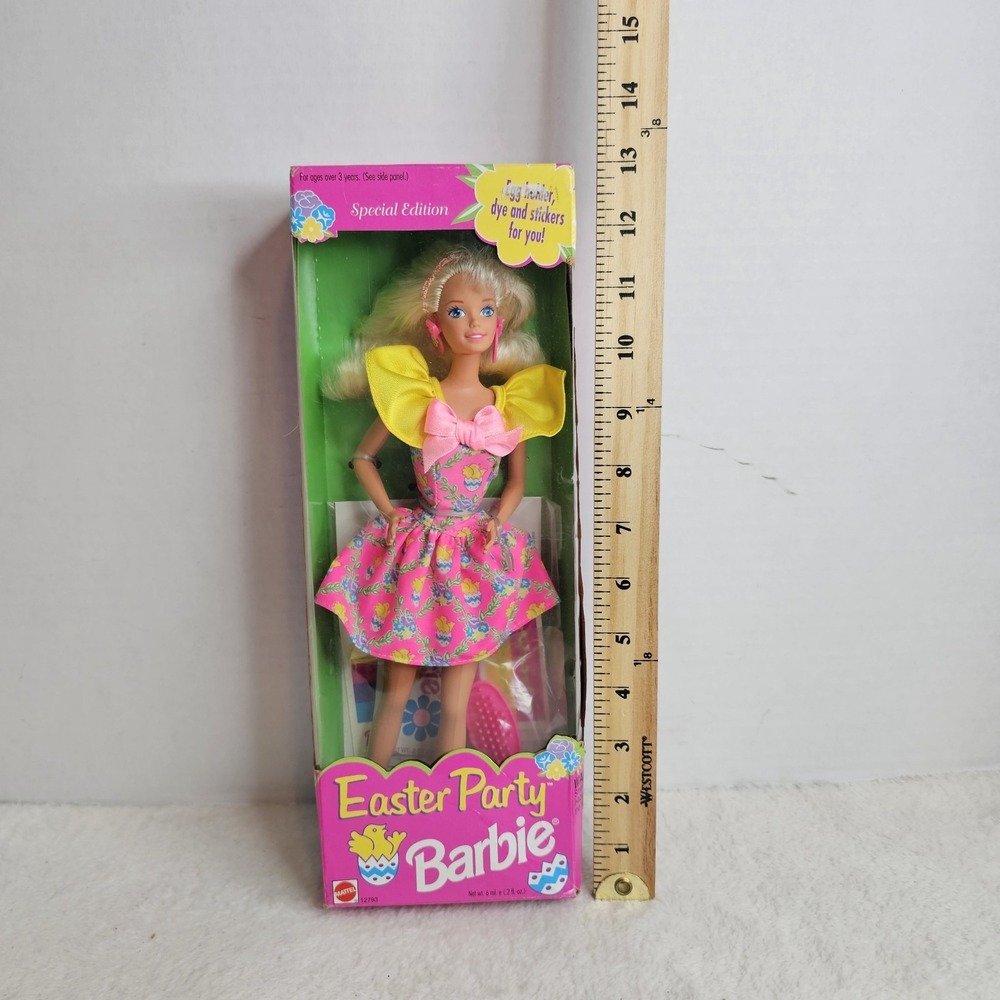 Vintage 1994 Mattel Easter Party Barbie #12793 Special Edition NRFB